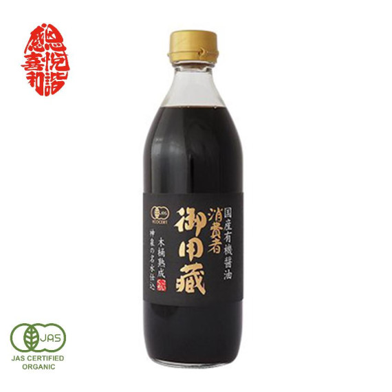 御用藏神泉雙重釀造生醬油 【Yamaki】Organic shoyu (500ml)