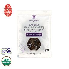 有機黑芝麻玄米餅 Organic black sesame macrobiotic crackers (60g)